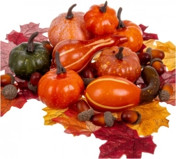 RUHHY őszi dekorációs készlet, 50 db