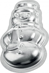 Hóember alakú süteményszaggató készlet, 10 db