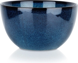 Kerámia tál 14 cm, 700 ml – kék máz