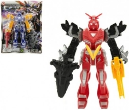 15 cm-es műanyag robotfigura – akcióhős, 4 színben