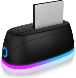 ICY BOX dokkolóállomás 1× SATA SSD/HDD-hez USB 3.0-val (USB‑C/USB‑A)