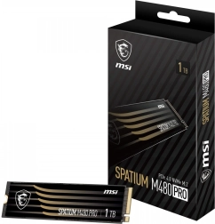 Nagysebességű SSD meghajtó MSI SPATIUM M480 PRO 1TB