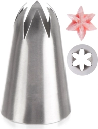 Rozsdamentes cukrász habzsákcső csillag ORION