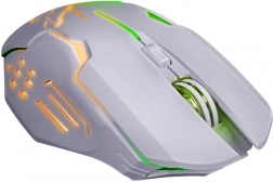 Vezeték nélküli gamer egér Katana 3200 DPI, 7 gomb, fehér