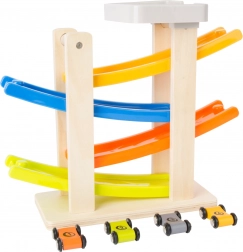 Klip-klap pálya 4 kisautóval