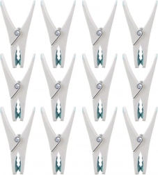 Műanyag ruhacsipeszek 12 db