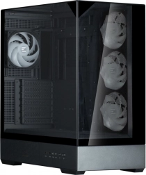 P40 Prism Plus középtorony számítógépház – fekete