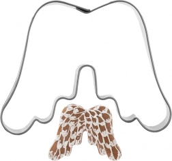 Rozsdamentes acél süteménykiszúró angyalszárny 11 cm