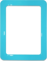 Mágneses öntapadós keret világoskék