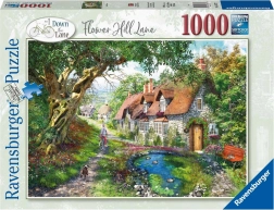 Ravensburger puzzle Flower Hill Lane 1000 darab