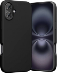 Vention szilikon tok iPhone 16 Plus készülékhez MagSafe-fel, fekete