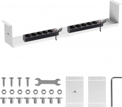 Kompakt asztal alatti kábelrendező Maclean MC-107