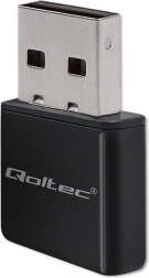 Vezeték nélküli Mini Adapter WiFi Qoltec USB 2.0 300Mbps
