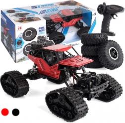 RC autó Rock Crawler 4x4 LHC012 terepjáró 2 az 1-ben – Piros