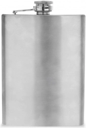 Rozsdamentes acél laposüveg 240 ml