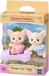 Sylvanian Families sivatagi rókakölykök ikrek kis kocsival