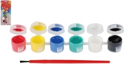 Akril festékek ecsettel kerámiához, üveghez és kövekhez