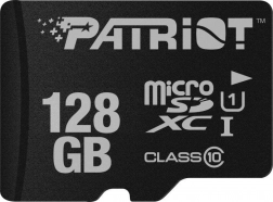 MicroSDHC PATRIOT 128GB LX Sorozat memória kártya