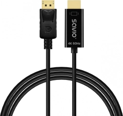 DisplayPort HDMI 4K 60Hz kábel, 1,5m