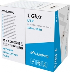 Hálózati kábel LAN 100m szürke