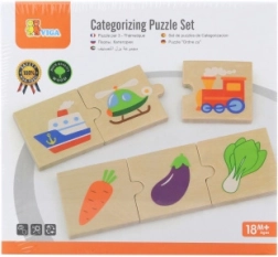 VIGA fa logikai kirakó, 24 darab