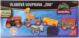 Vláčky Max állatkerti vonatszerelvény