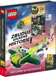 LEGO Master Brand – mentőakció az űrben (könyv és építőkészlet)