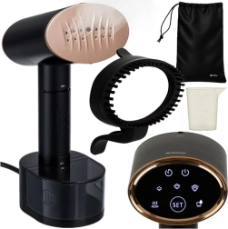 RUHHY 2000 W fekete ruhagőzölő érintőkijelzővel