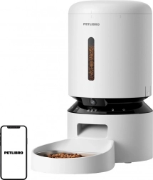 Petlibro Granary 5L fehér etető adagoló kamerával