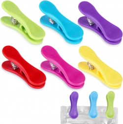 6 darabos zacskózáró csipesz készlet