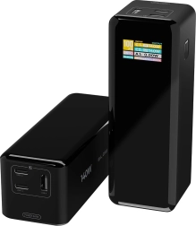 27 000 mAh-s powerbank PD+QC 140 W villámgyors töltéssel