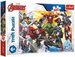 Marvel Avengers 100 darabos puzzle – az Avengers ereje