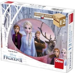 Dino fa építőkockák FROZEN II, 12 db