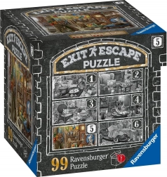 Ravensburger Szabadulós Puzzle Kísérteties Kúria 5: A Padláson