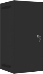 Fali szekrény 10" 12U 280x310 fekete