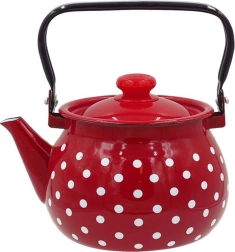 Zománcozott pöttyös kanna 2,5 l TORO