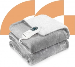 CozyHeat 120W elektromos fűthető takaró, szürke
