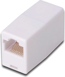 Adapter 2 x RJ45 aljzat N/N kat.5e