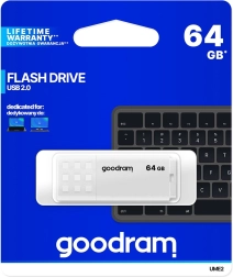 USB flash meghajtó GOODRAM UME2 64 GB fehér