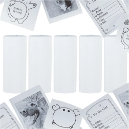 Hőtérzékeny papír mini nyomtatóhoz 5,7 cm x 4,5 m - 5 db