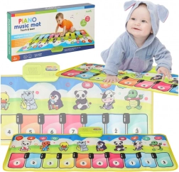 Interaktív zenei zongoraszőnyeg felvétellel