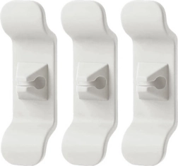 Ag874a fehér kábelrendező tartó