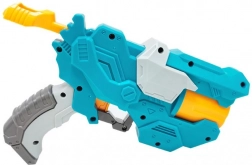 MAC TOYS habszivacs lövedékes pisztoly célszettel