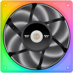 Thermaltake ToughFan RGB 120 mm ventilátorok, 3 darabos készlet, fekete