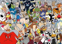 Puzzle LOONEY TUNES Challenge 1000 darabos Ravensburger