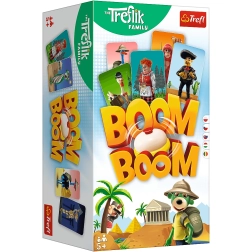 Boom Boom Treflik család – gyors észlelési kártyajáték csengővel
