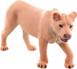 Műanyag oroszlánnő figura