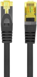 Patchcord Lanberg 6a kategória S/FTP 3m fekete