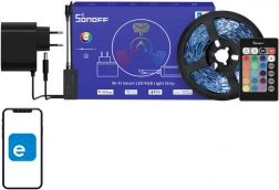 Okos RGB Wi‑Fi LED szalag 5 m Sonoff L2 Lite