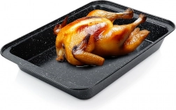 Gránit téglalap alakú tepsi 37,5 × 25,5 × 5 cm VILDE